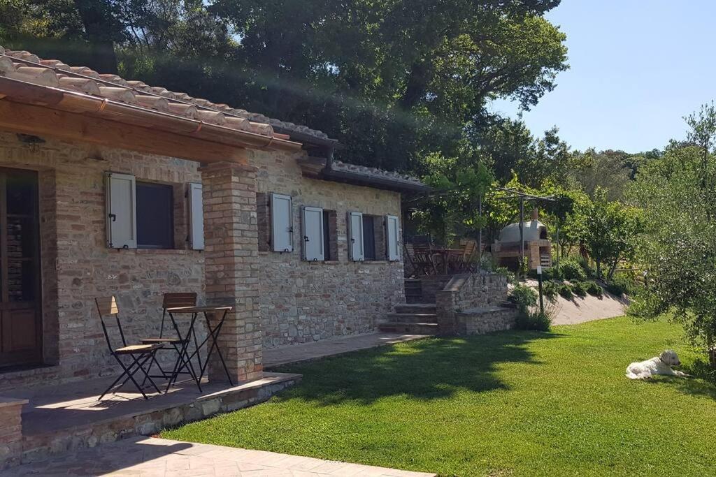 Vesper - Casale Con Piscina - Ad Galli Cantum Città della Pieve Exterior photo
