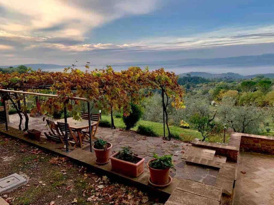 Vesper - Casale Con Piscina - Ad Galli Cantum Città della Pieve Exterior photo